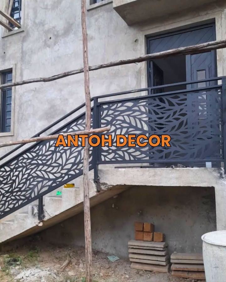 CNC Laser-Cut Balcony & Staircase Railings