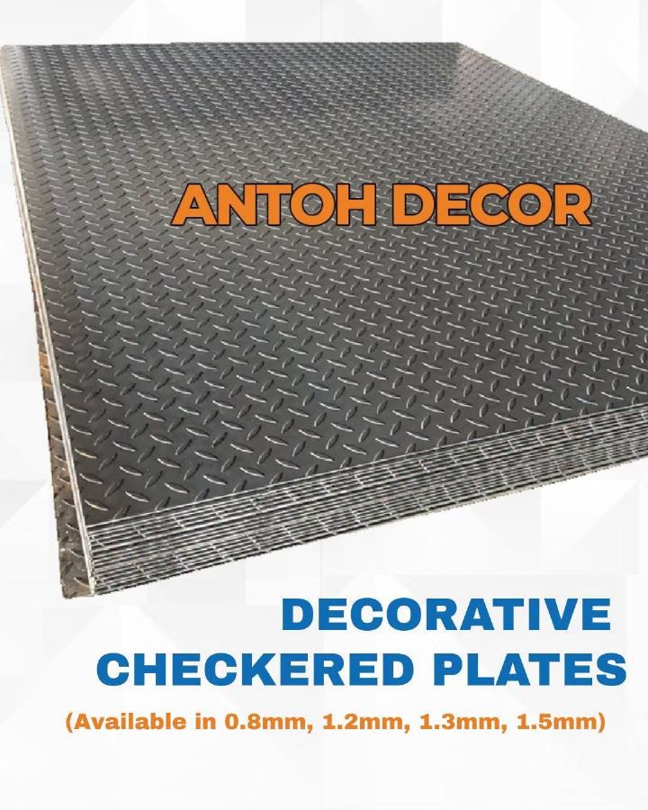 Decorative Checkered Plates (0.8 – 1.5 mm)