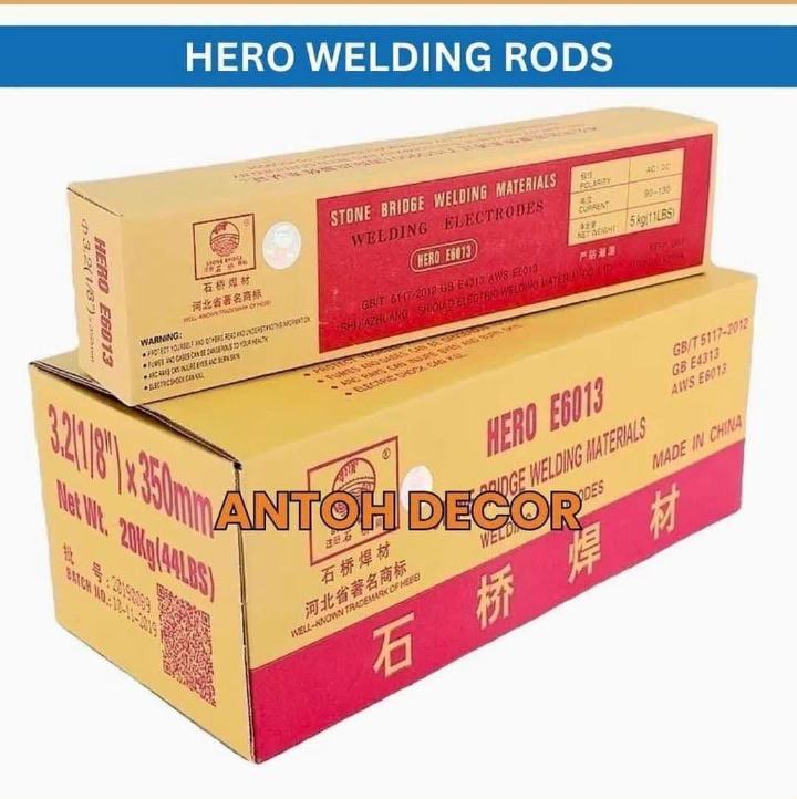 Hero E6013 Welding Rods (2.5 mm & 3.2 mm)