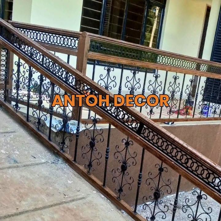 Plain & Decorated Steel Handrails – Type A & Type B (20 ft) — photo 7